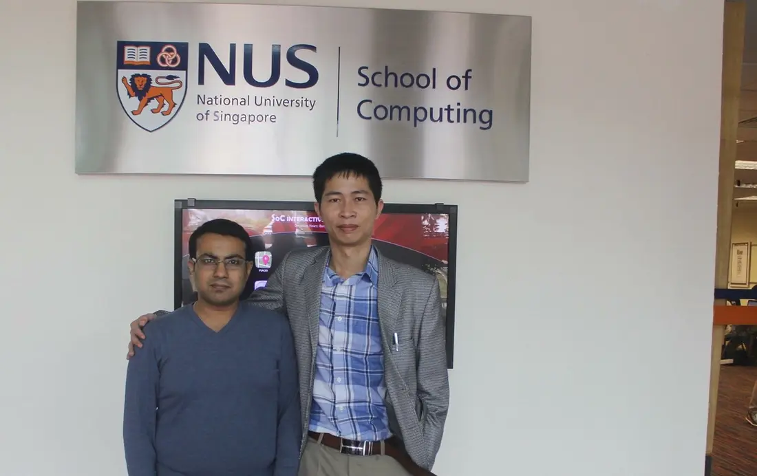 Kết nối với nghiên cứu sinh tại NUS, Singapore